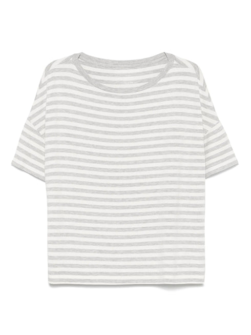 MAJESTIC STRIPED T-SHIRT